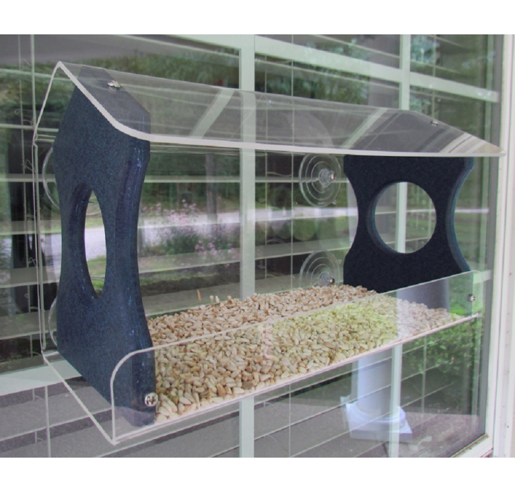 Recycled Poly Window Feeder Large Blue