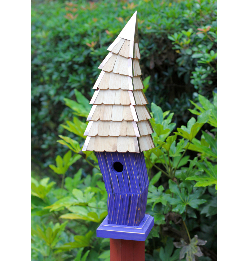 Birdiwampus Birdhouse Purple
