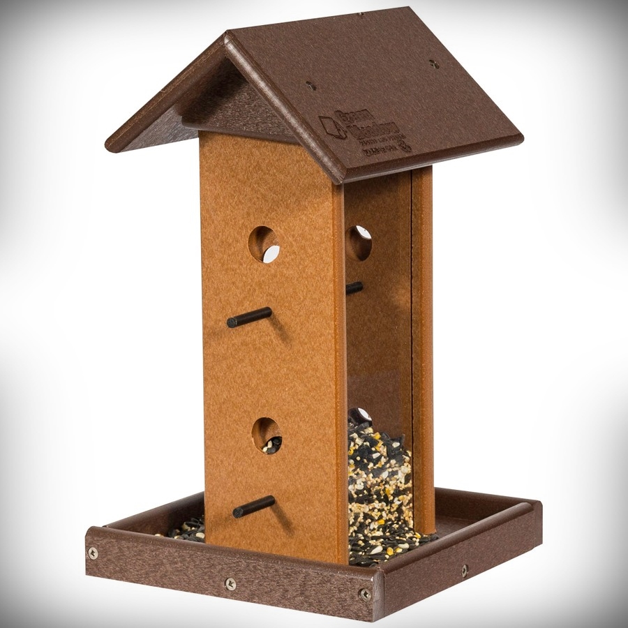 Amish Recycled Poly Songbird Feeder