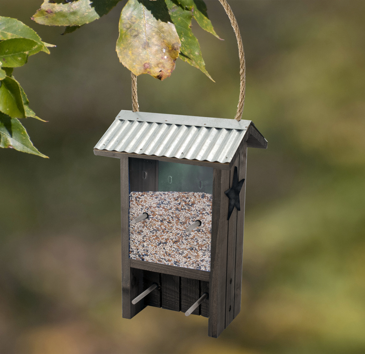 Rustic Farmhouse Finch Feeder