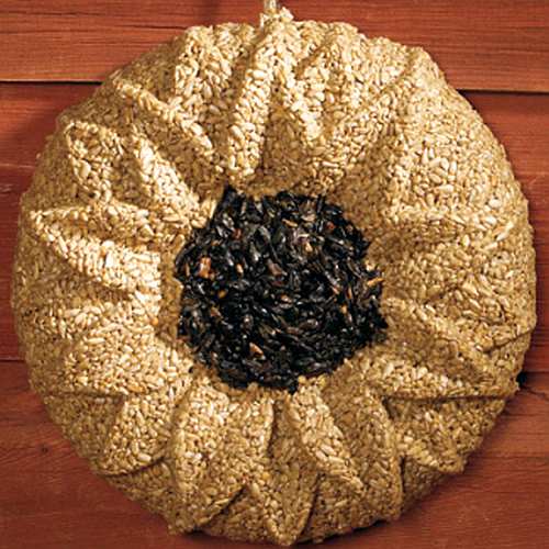 Sunflower Seed Wreath