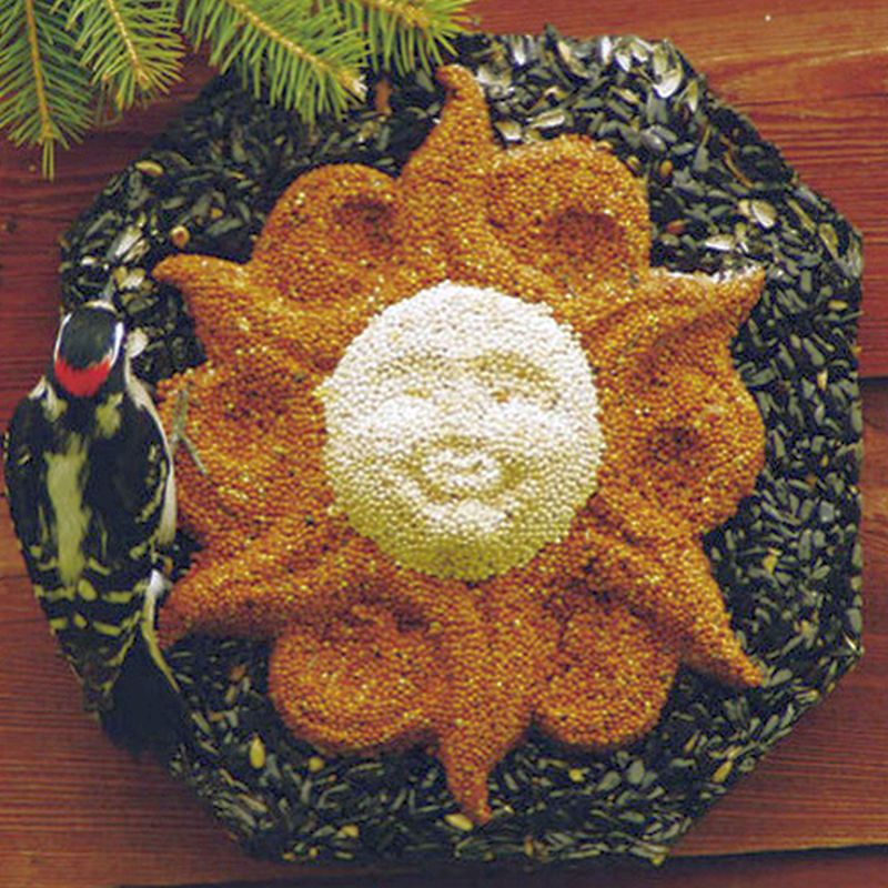 Sun Face Wild Bird Wreath