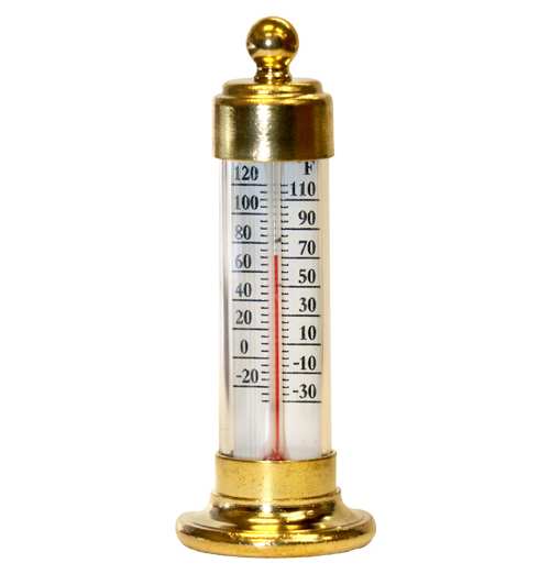 Vermont Outdoor Thermometer & Rain Gauge Combo, Solid Brass Outdoor Weather  Instruments at Fiddle Creek Farms