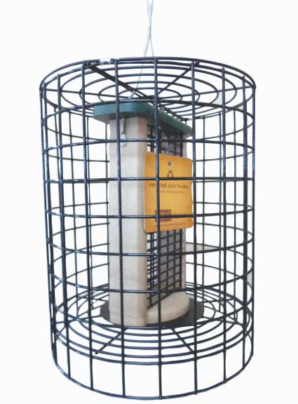 Second Nature Double Cake Suet Feeder w/Cage