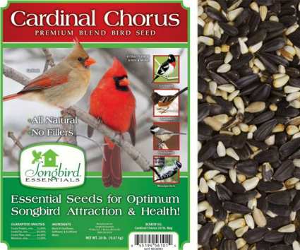 Songbird Cardinal Chorus Bird Seed 20#