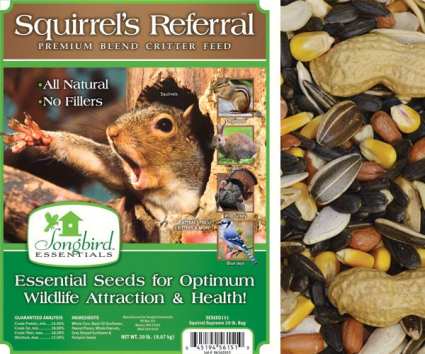 Songbird Squirrel's Referral Bird Seed 20#
