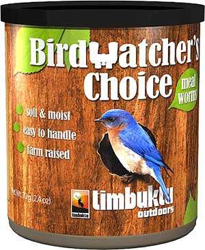 Timbuktu Mealworms Six-Pak 2500 Count Can