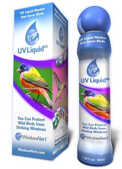 WindowAlert Bird Collision UV Liquid