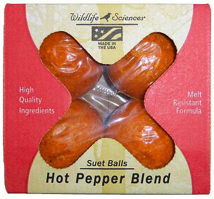 Wildlife Sciences Hot Pepper Suet Balls 24/Pack