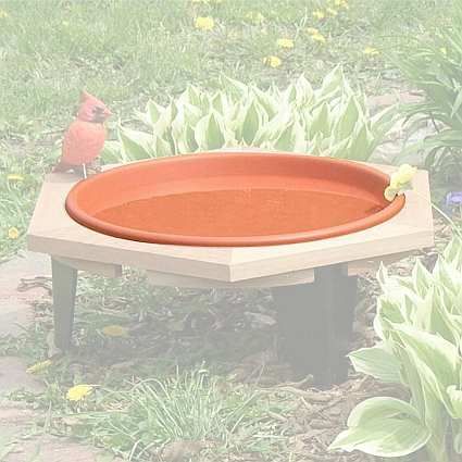 Classic 17" Replacement Bird Bath Pan