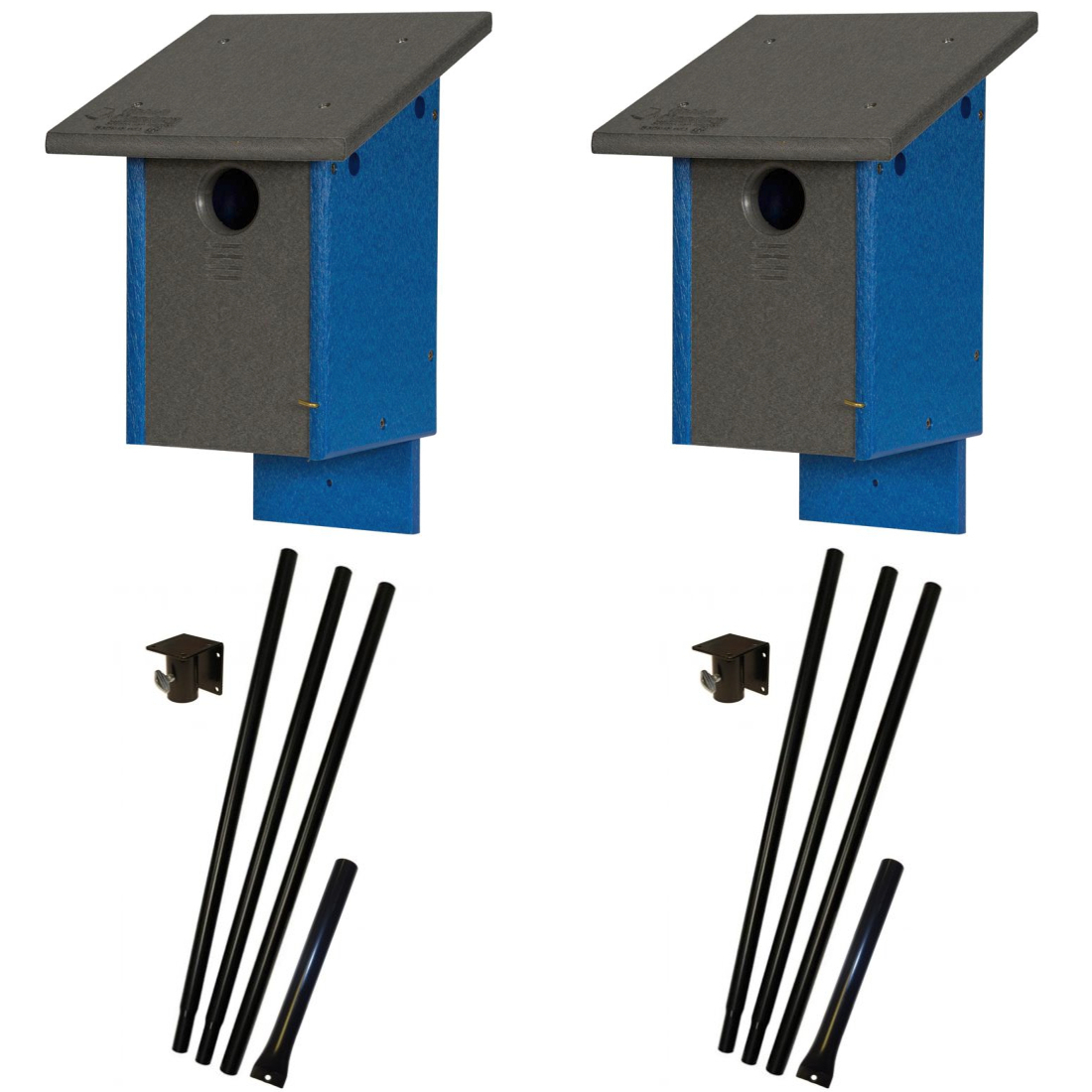 Amish Recycled Poly Classic Bluebird House Package