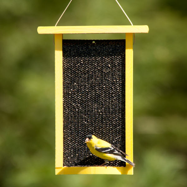 Green Solutions Tall Nyjer Feeder Yellow